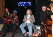 Honeyboy and band at Cozy's